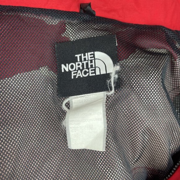 VTG The North Face Gore Activent Hooded Jacket Men M Retro Fire Red & Black Read - Picture 12 of 16